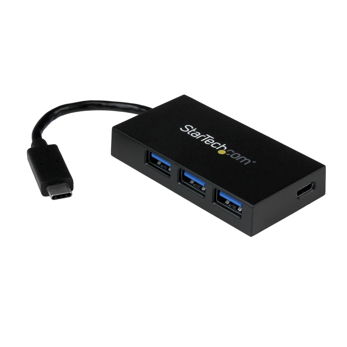 StarTech 4 PORT USB 3.0 HUB - USB-C HUB/GEN 1 HUB 1X USBC + 3X USB A — hub USB