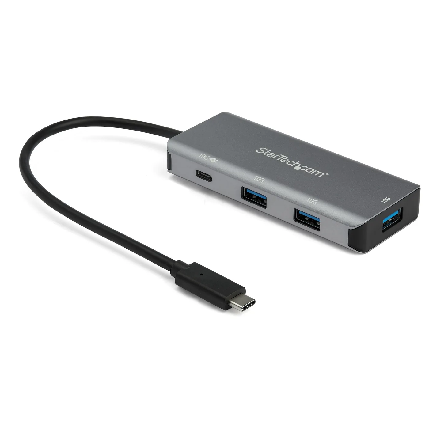 StarTech 4-PORT USB-C HUB WITH PD/10GBPS - 3X USB-A/1X USB-C — hub USB