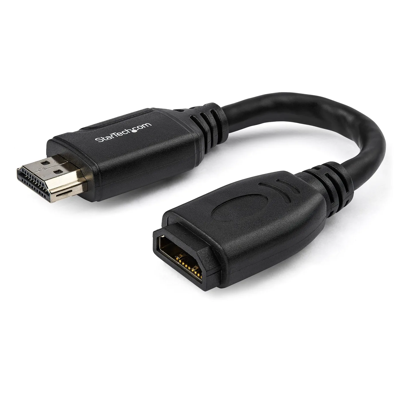 StarTech HDMI PORT SAVER CABLE/- GRIPPING CONNECTOR - 4K 60HZ — kabel HDMI