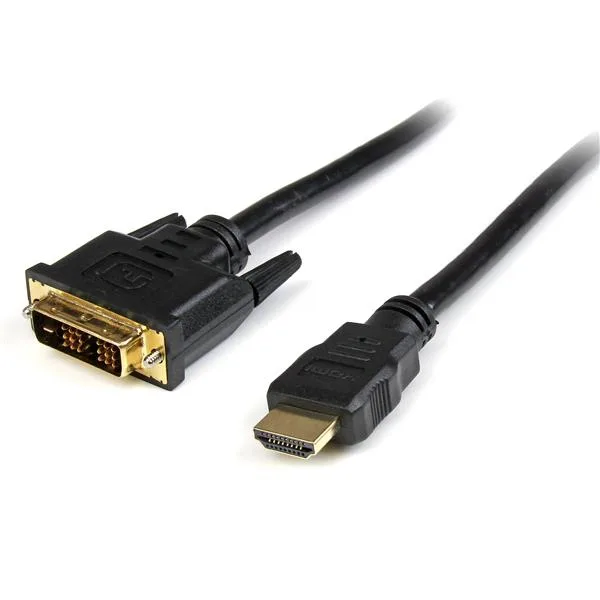 StarTech 0.5M HDMI TO DVI-D CABLE M/M — kabel HDMI