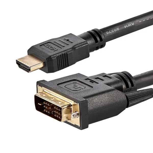 StarTech 6 FT HDMI TO DVI-D CABLE — kabel HDMI