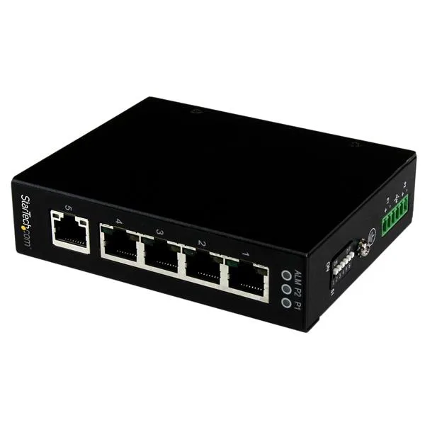 StarTech 5PT INDUSTRIAL GIGABIT SWITCH/GIGABIT NETWORK SWITCH — przełącznik LAN niezarządzalny 5 portów