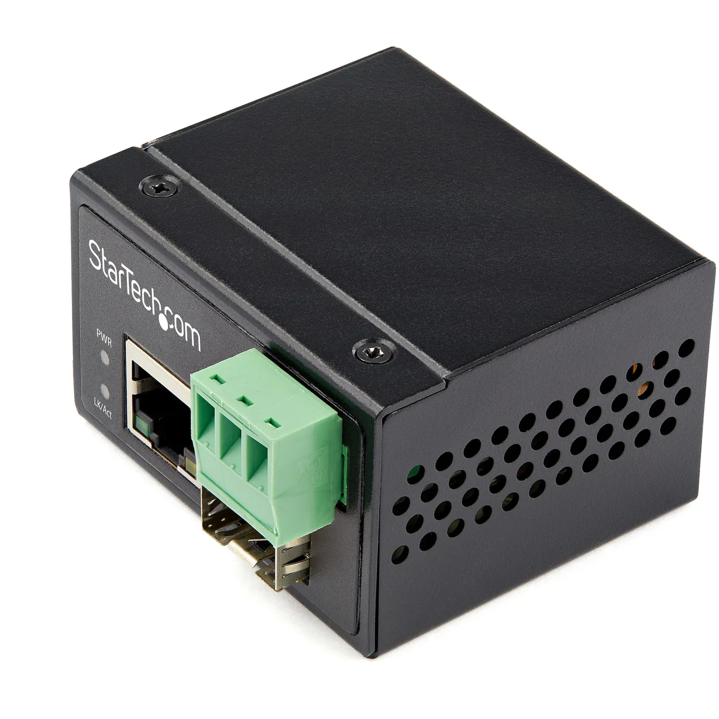 StarTech INDUSTRIAL FIBER TO ETHERNET/CONVERTER 100MBPS SFP TO RJ45