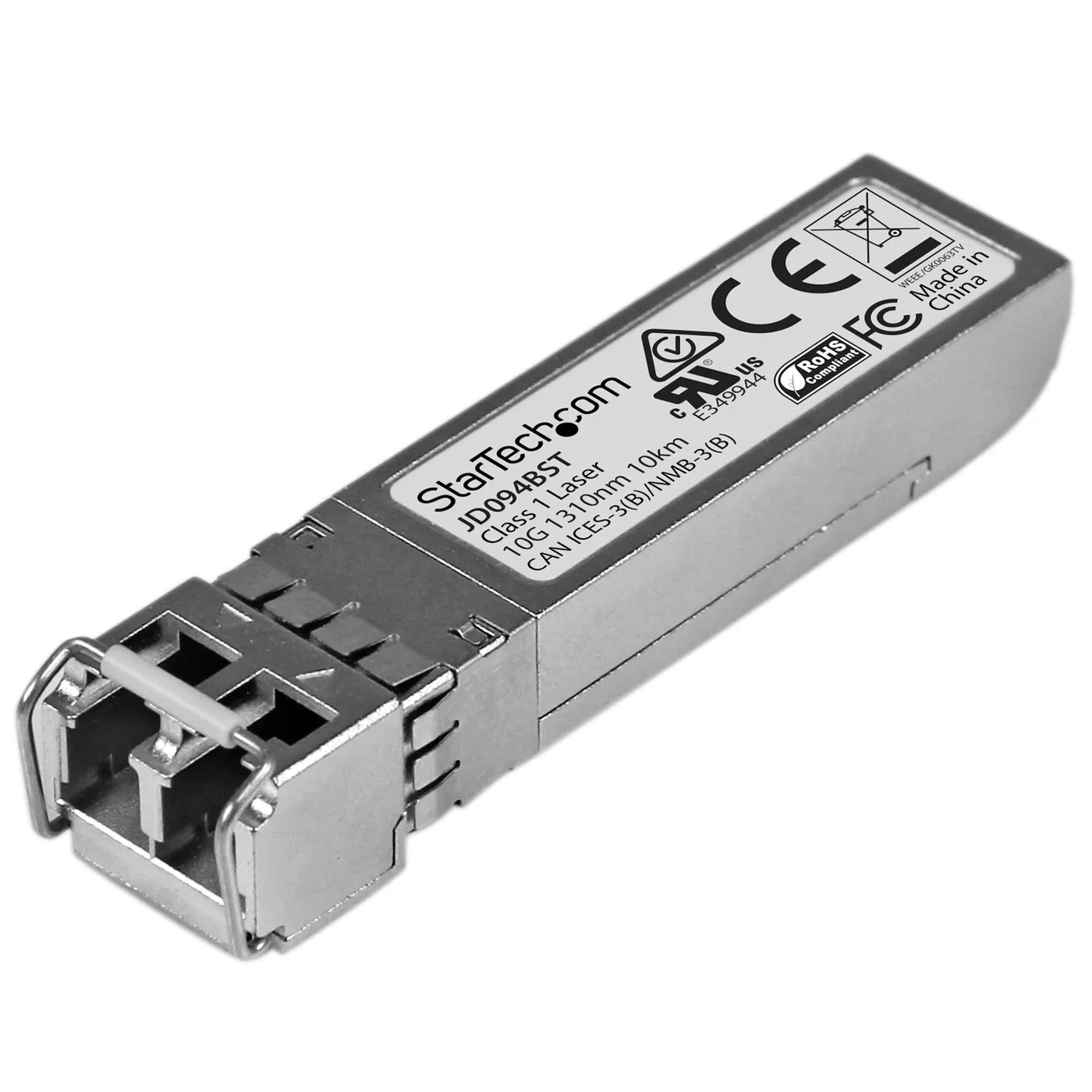 StarTech HP JD094B SFP+ TRANSCEIVER SM/HP JD094B COMPATIBLE SFP+SM LC — akcesorium sieciowe LAN