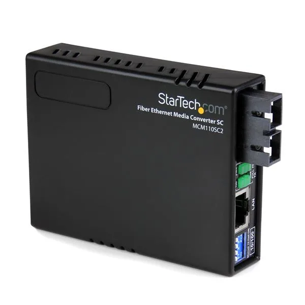 StarTech FIBER ETHERNET MEDIA CONVERTER/IN — akcesorium sieciowe LAN