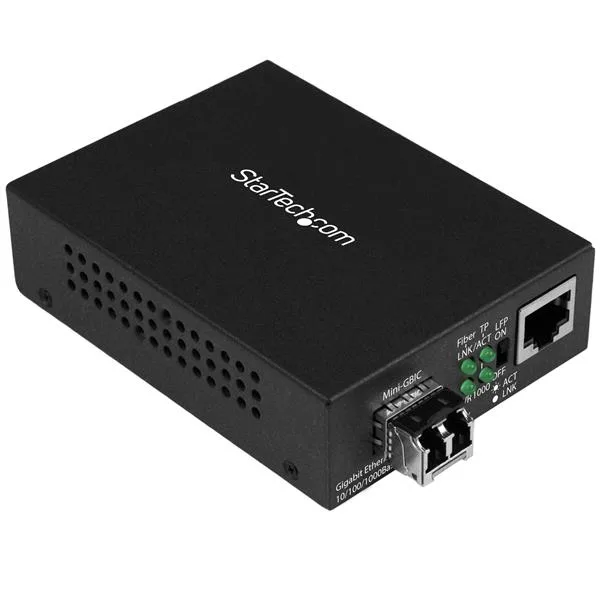 StarTech FIBER MEDIA CONVERTER - W/ SFP/IN — akcesorium sieciowe LAN