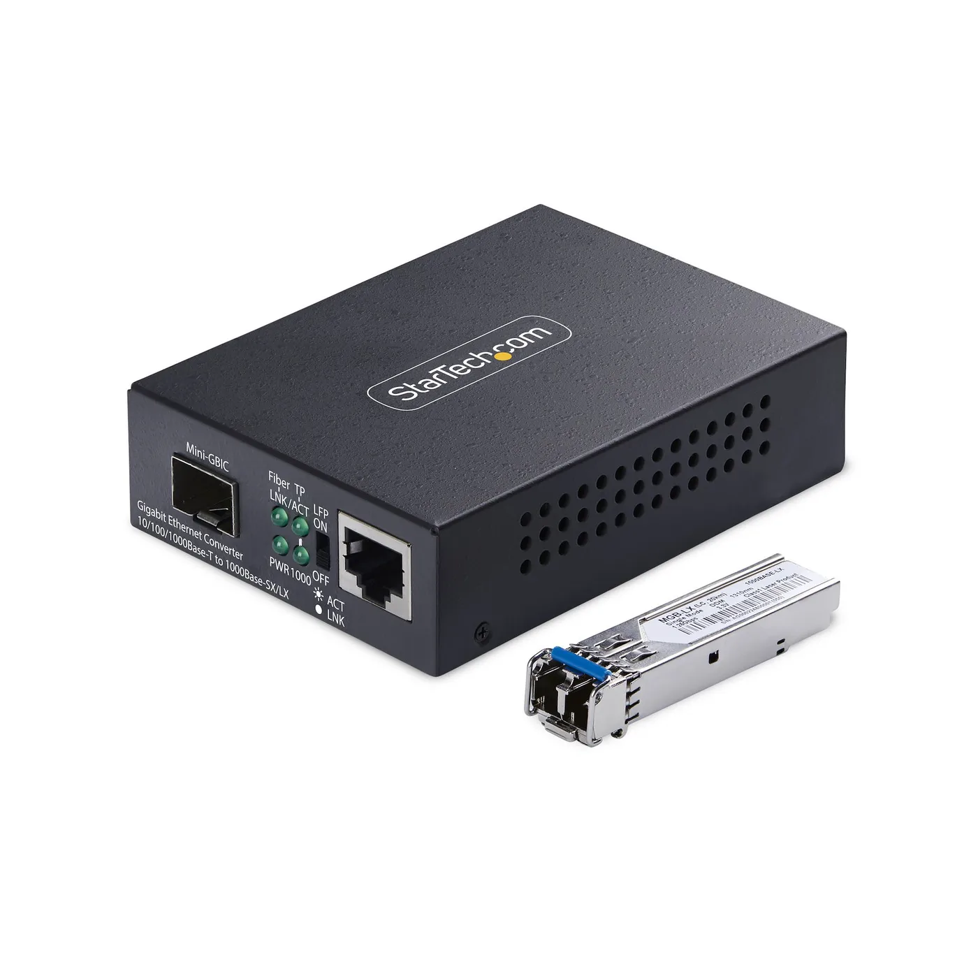 StarTech SM LC FIBER MEDIA CONVERTER — akcesorium sieciowe LAN