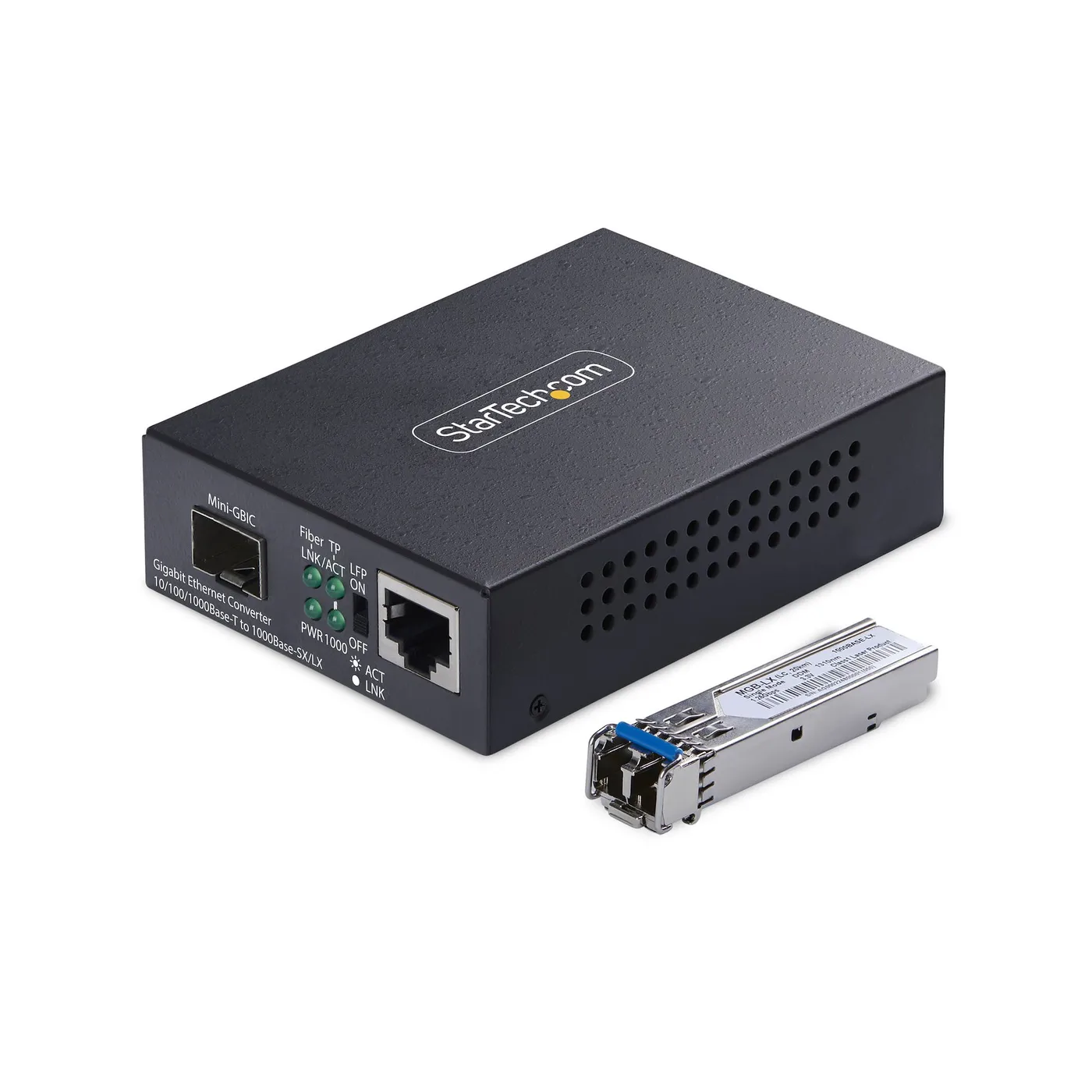StarTech SM LC FIBER MEDIA CONVERTER — akcesorium sieciowe LAN