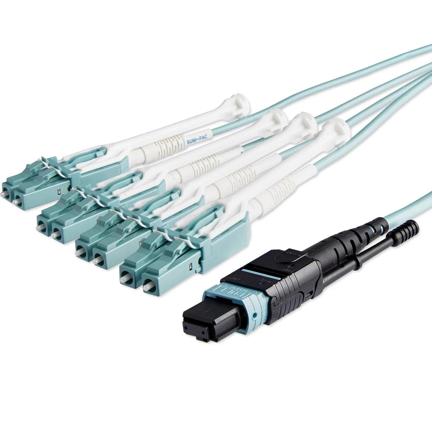 StarTech 10M MTP TO LC BREAKOUT CABLE/OM3 40GB - PUSH/PULL TAB — kabel światłowodowy