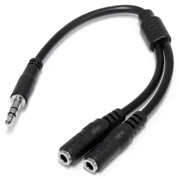 StarTech SLIM STEREO SPLITTER CABLE — kabel audio-wideo