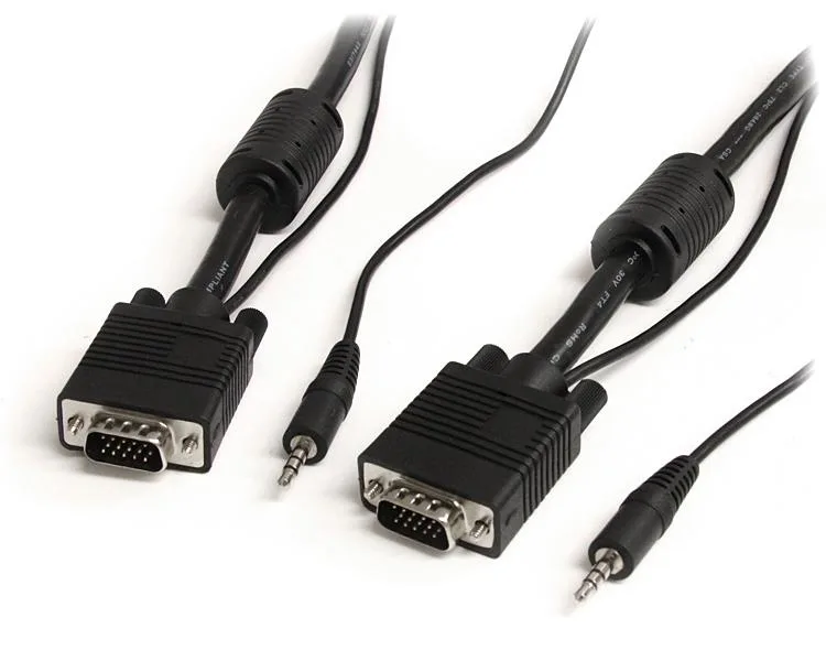 StarTech MONITOR VGA CABLE WITH AUDIO — kabel do monitora