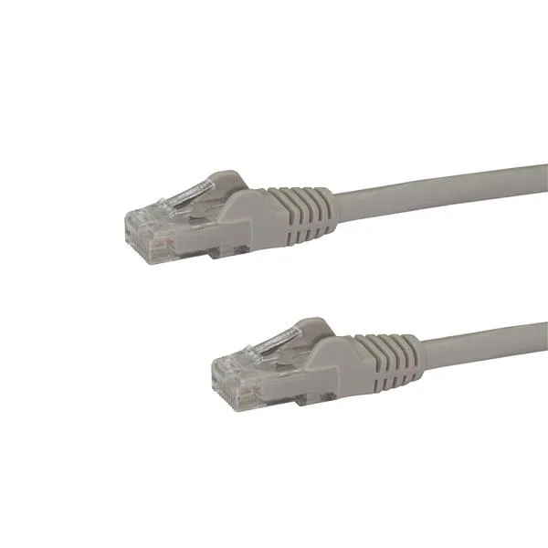 StarTech 10M GRAY CAT6 PATCH CABLE/ETHERNET RJ45 CABLE MALE TO MALE — kabel Ethernet