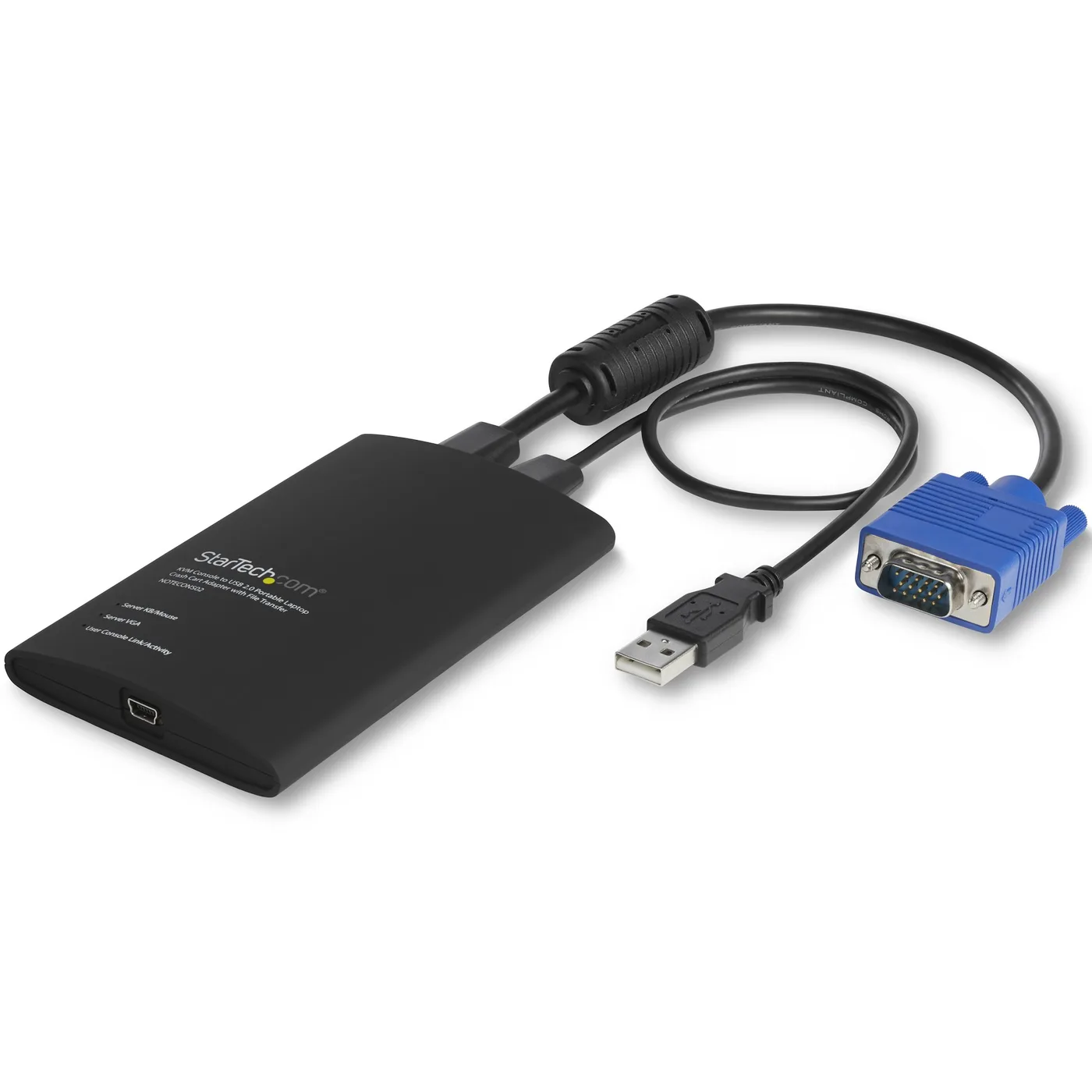 StarTech KVM USB CRASH CART W FILE XFER — przełącznik KVM