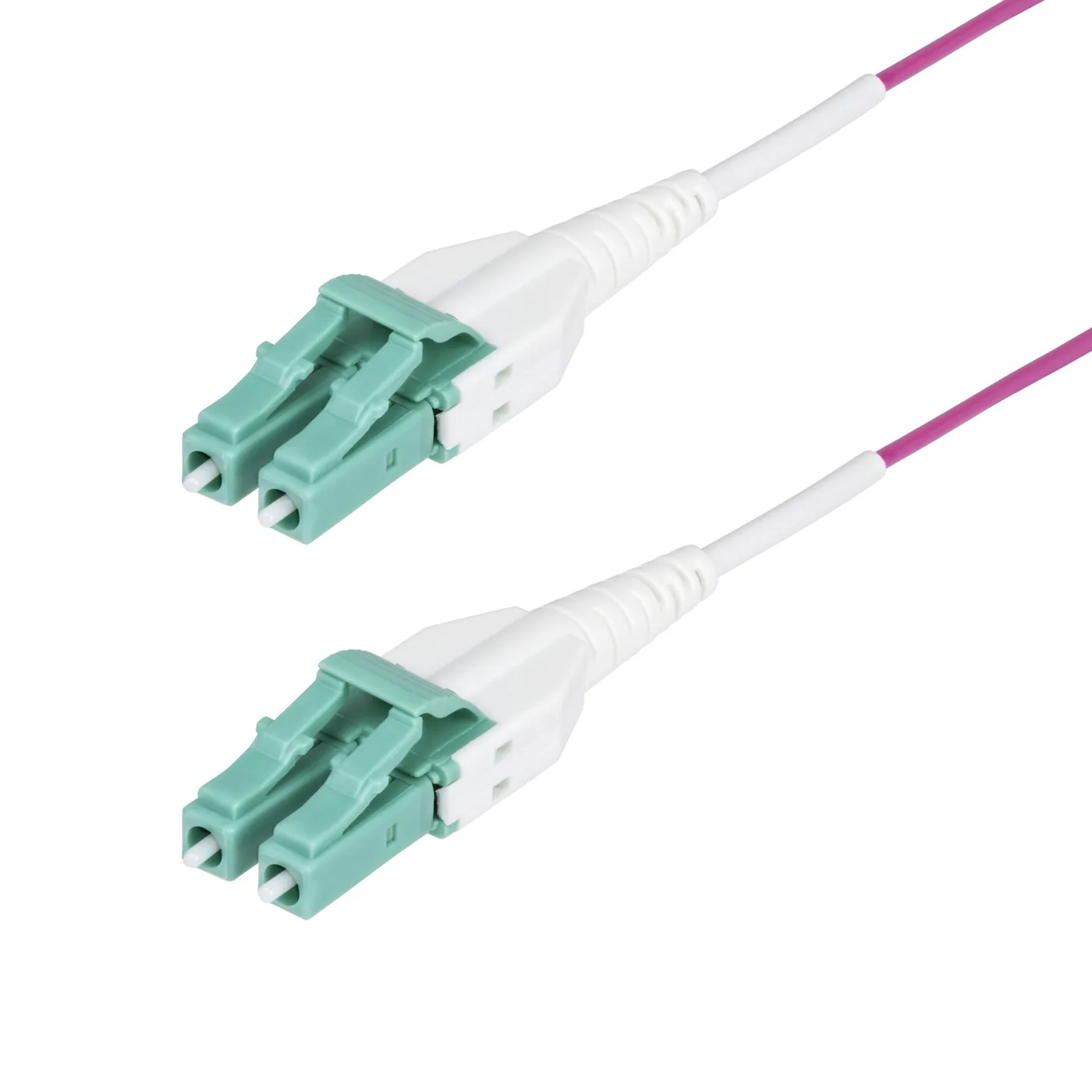 StarTech 2M OM4 MULTIMODE FIBER CABLE/UNIBOOT/OFNR RISER/100G - 50/125 — kabel Ethernet