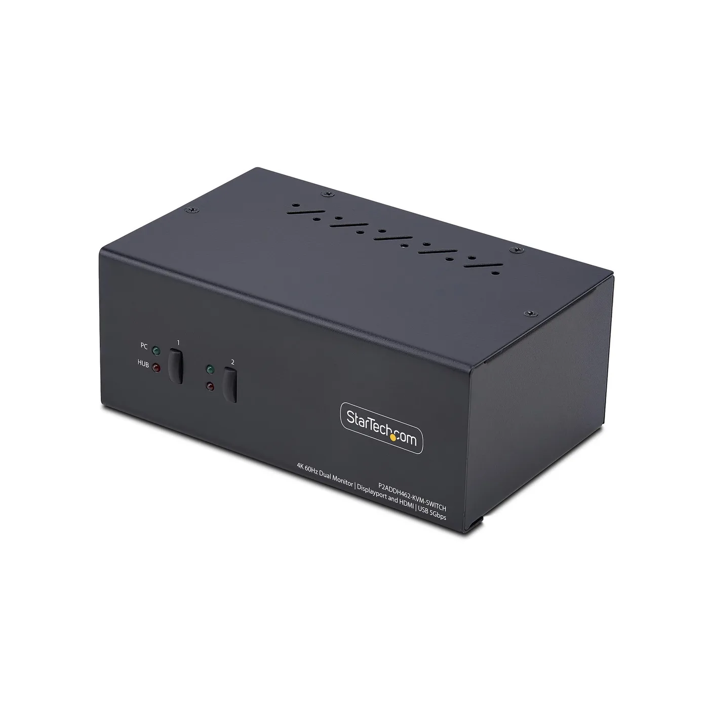 StarTech 2-PORT DISPLAYPORT + HDMI KVM/DISPLAYPORT + HDMI 4K 60HZ — przełącznik KVM