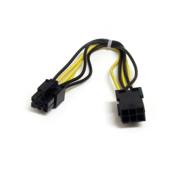 StarTech 6 PIN PCIE POWER EXT CABLE — kabel zasilający