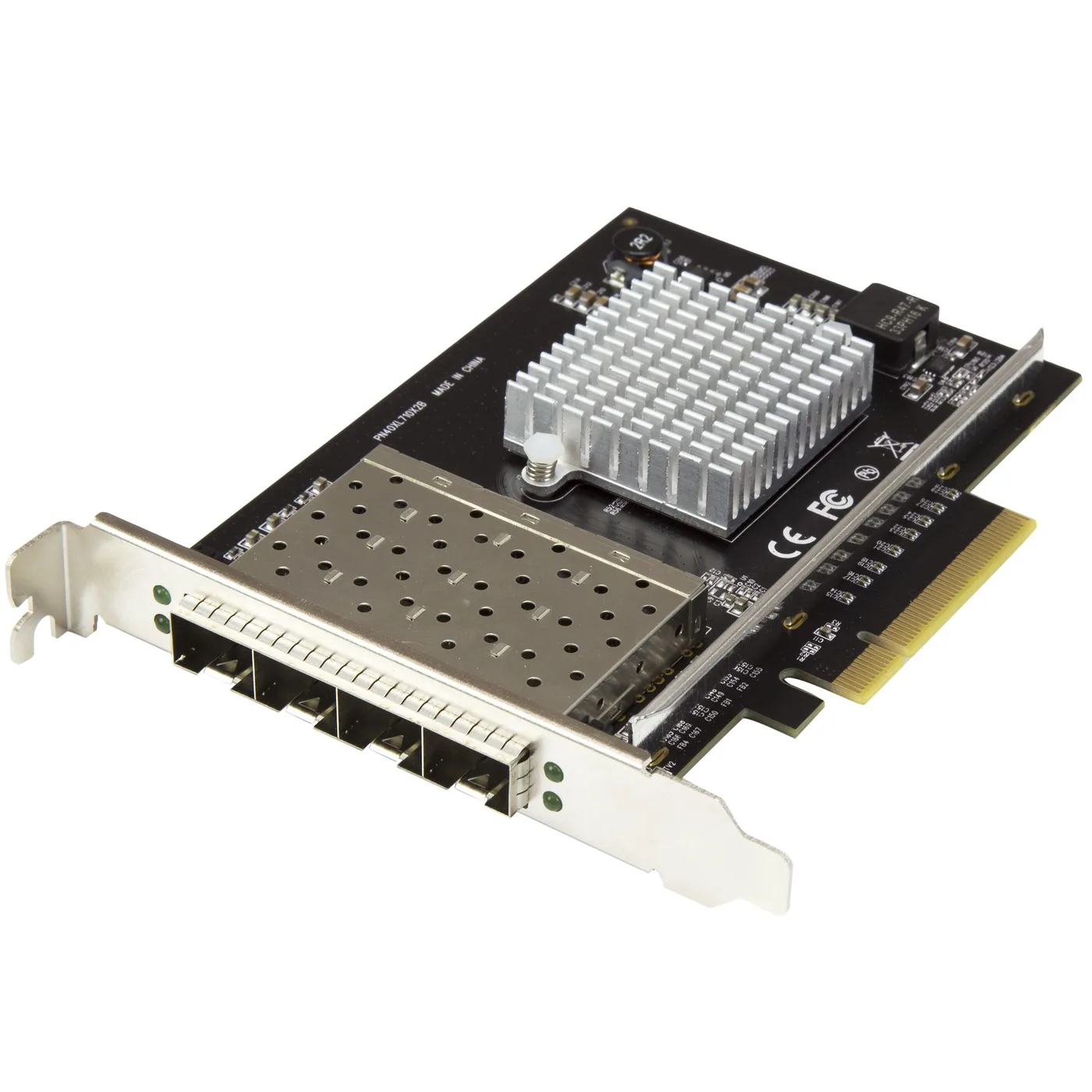 StarTech PCIE CARD 4 PORT SFP+/LWL (10GBIT ETHERNET) — karta sieciowa