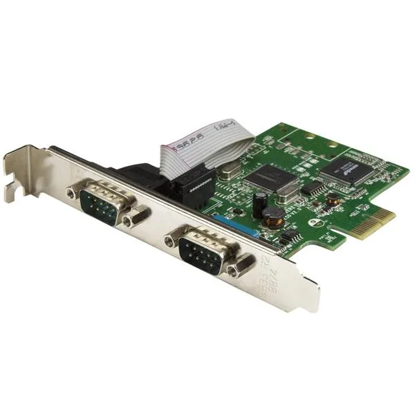 StarTech 2-PORT PCI EXPRESS SERIAL CARD/W/16C1050 UART-RS232 SERIAL CARD