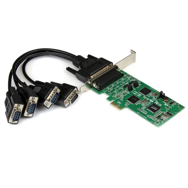 StarTech 4 PORT PCIE SERIAL CARD — karta sieciowa