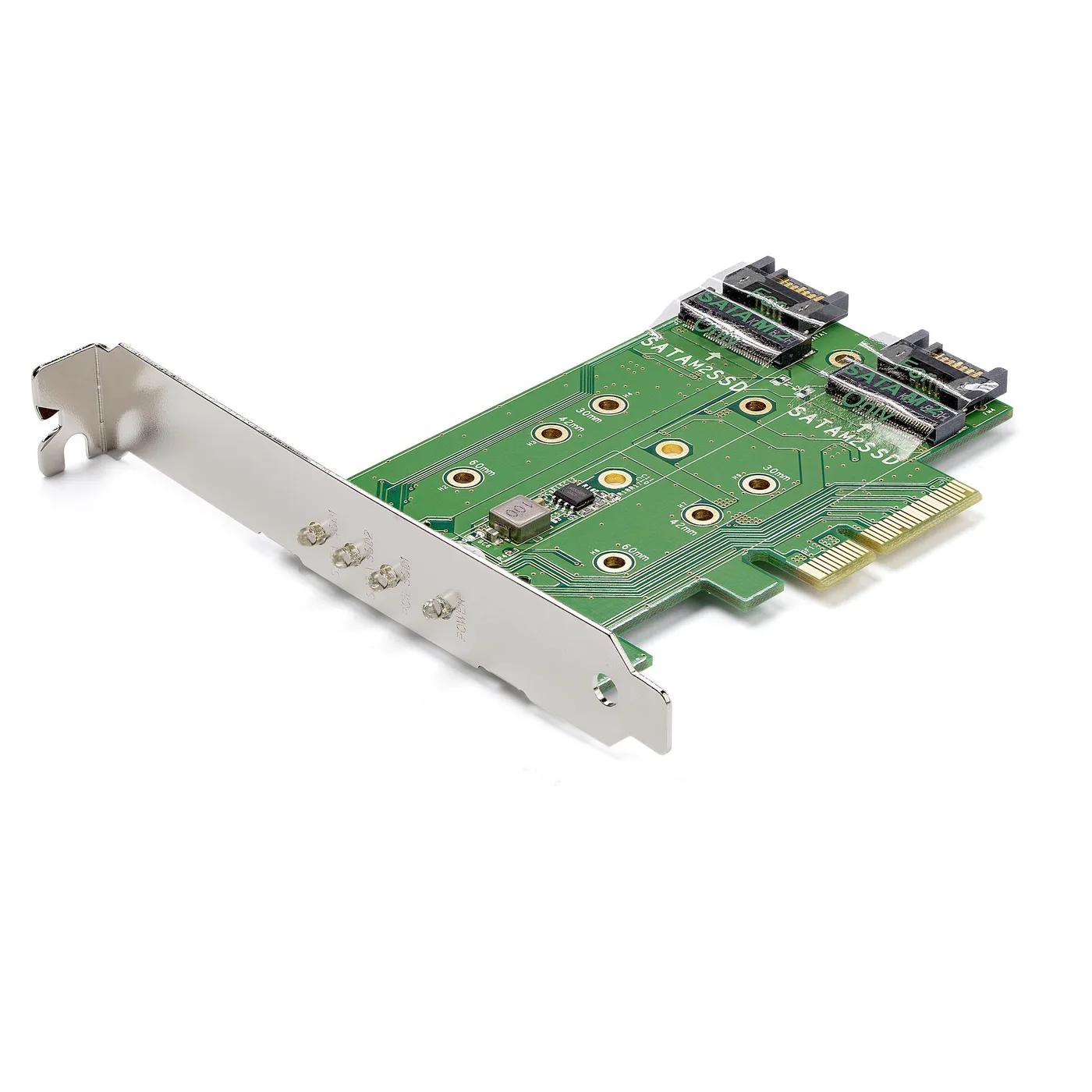 StarTech 3PT M.2 SSD CARD - PCIE 3.0/SATA CONTROLLER CARDS