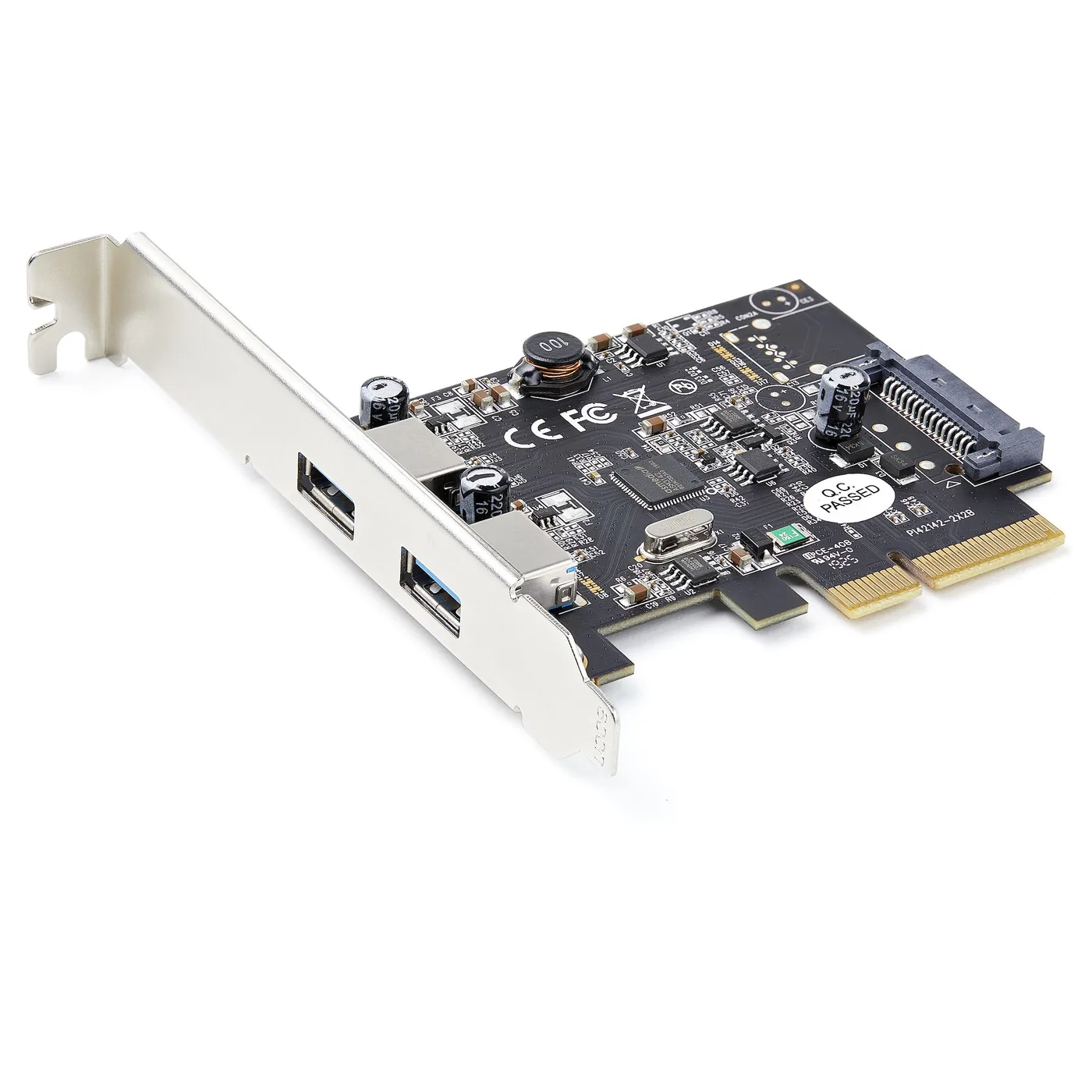 StarTech USB 3.2 GEN 2 PCIE CARD/TYPE-A 10GBPS PCI EXPRESS X2 — hub USB