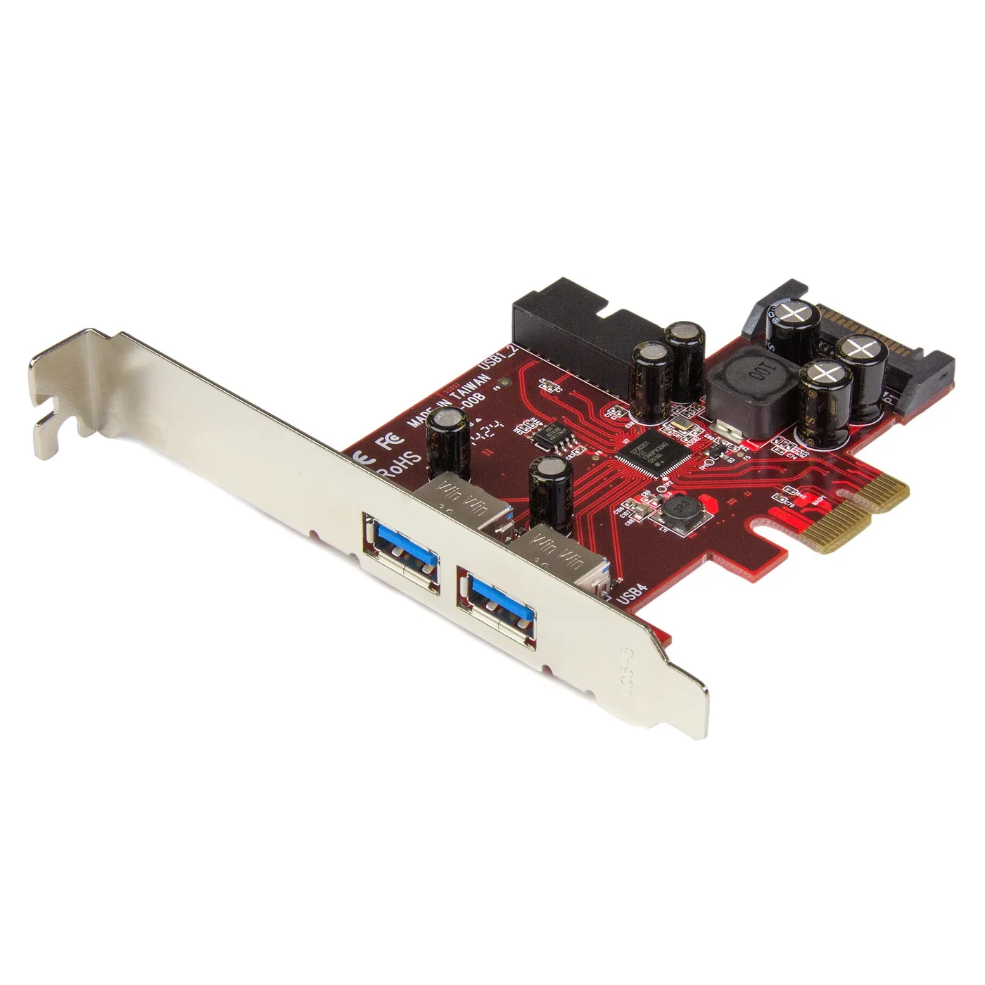 StarTech 4 PORT PCIE USB 3.0 CARD — hub USB