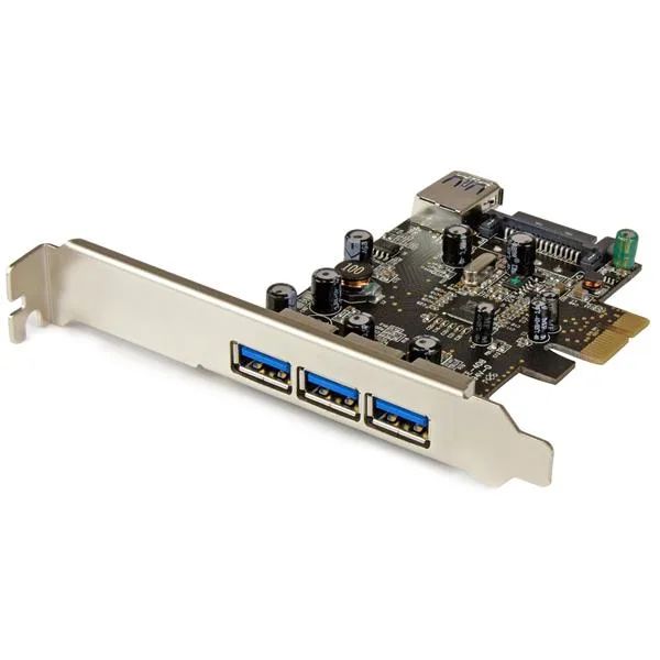 StarTech 4 PORT PCIE USB 3.0 CARD — hub USB