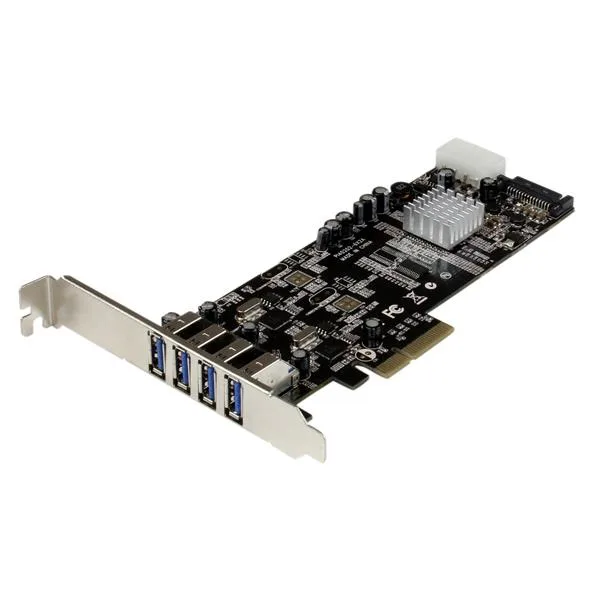 StarTech 4 PT 2 CHANNEL PCIE USB 3 CARD — hub USB
