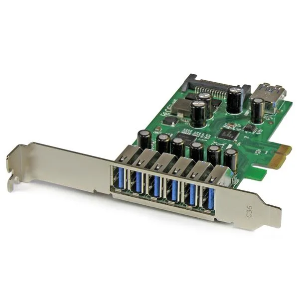 StarTech 7 PORT PCIE USB 3.0 CARD — kabel USB