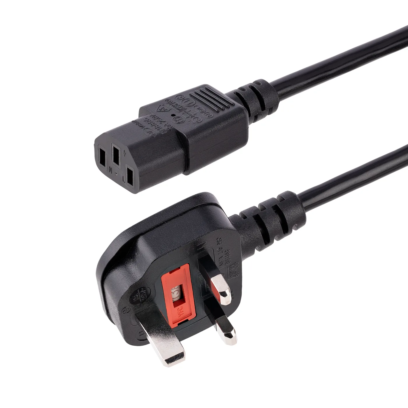 StarTech 3M UK COMPUTER POWER CORD — kabel zasilający