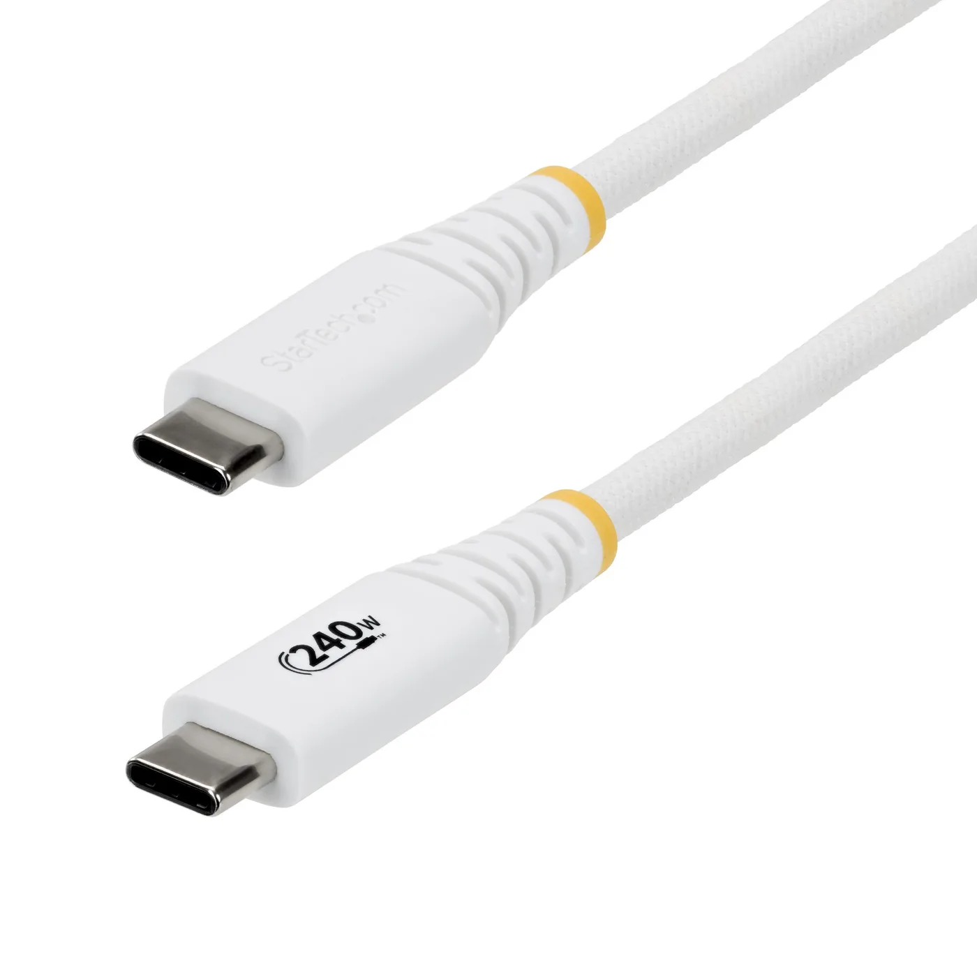StarTech USB-C CHARGING CABLE 240W PD/240W PD/SILICONE JACKET/RUGGED — kabel USB