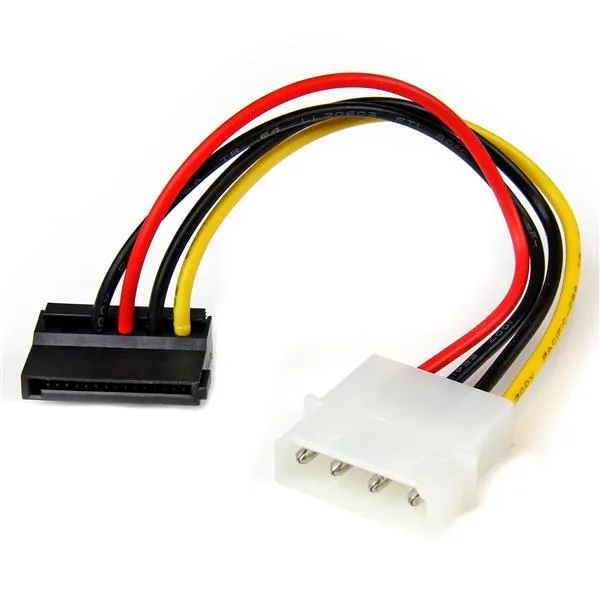 StarTech LP4 TO LEFT ANGLE SATA ADAPTER — kabel zasilający