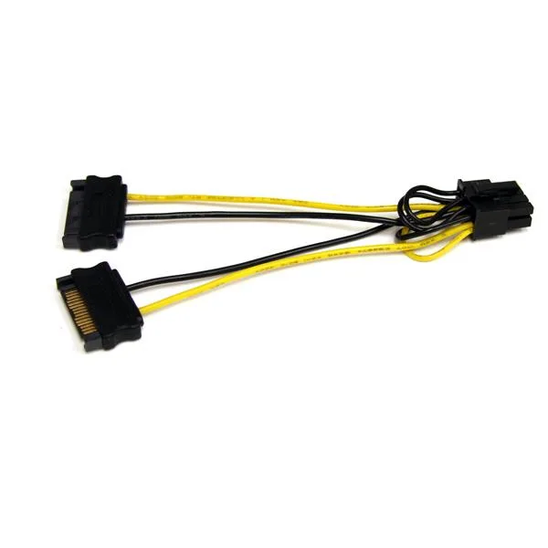 StarTech 6 SATA TO 8PIN PCIE ADAPTER — kabel zasilający