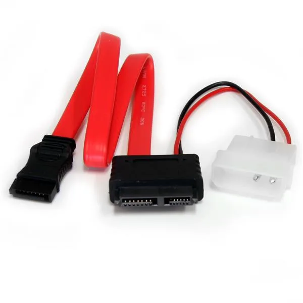 StarTech 12IN SLIMLINE SATA W LP4 — kabel zasilający