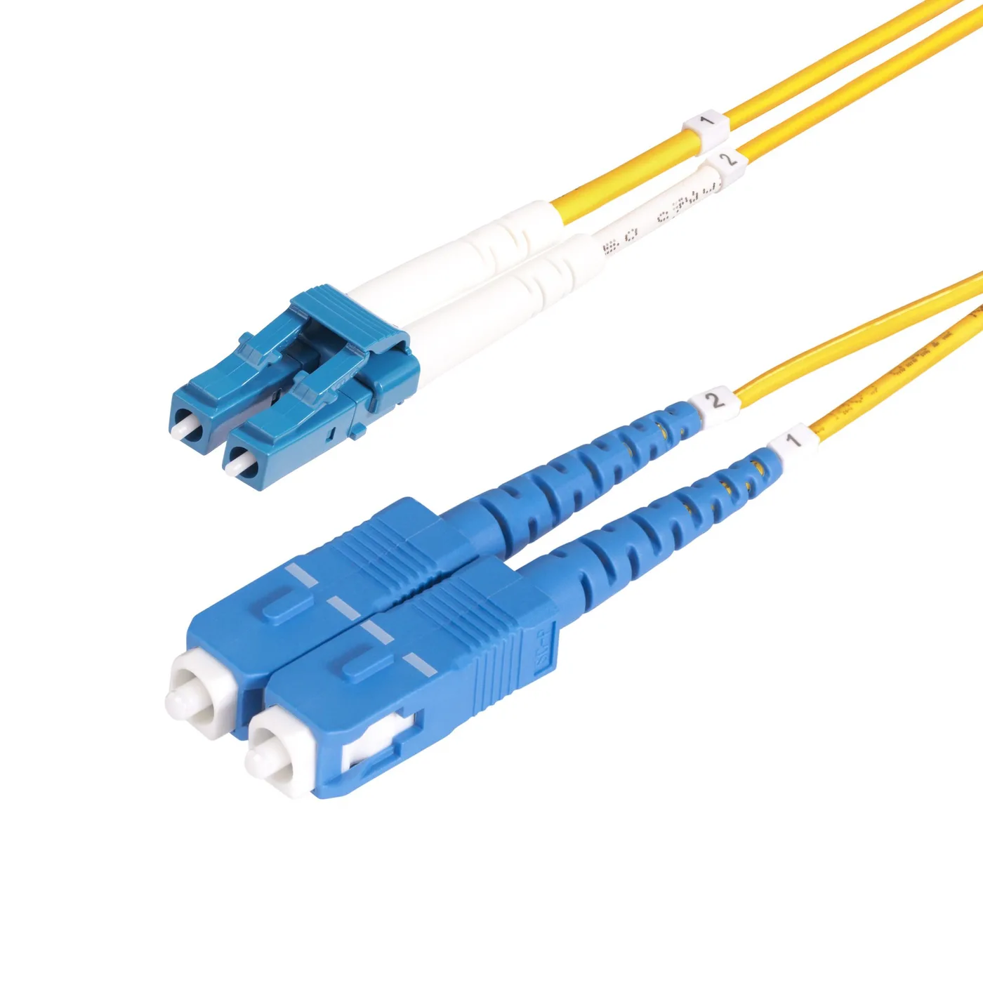 StarTech 3M LC TO SC OS2 FIBER CABLE/OS2/UPC/DUPLEX/LSZH — kabel światłowodowy