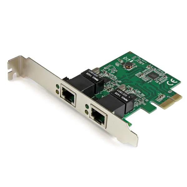 StarTech 2PORT 1 GBPS PCIE ETHERNET/NETWORK ADAPTER - DUAL NIC — karta sieciowa