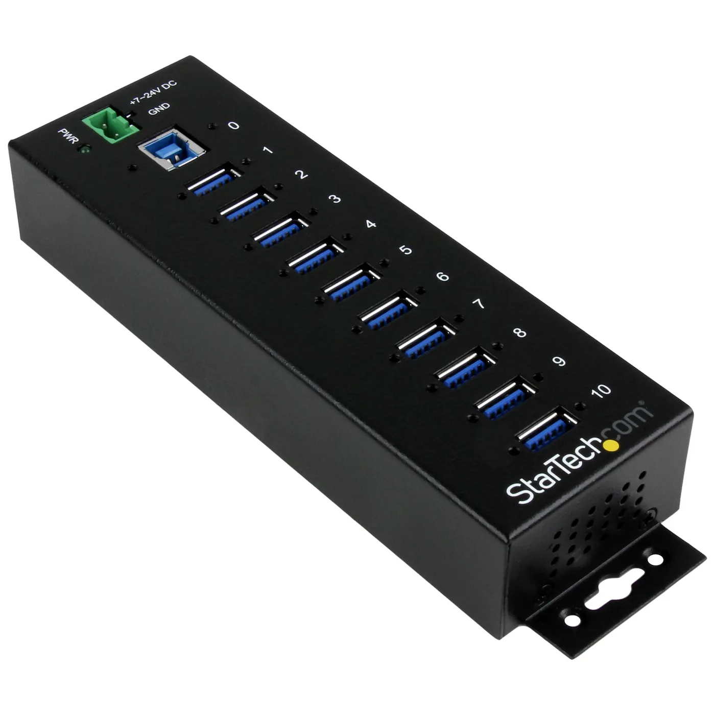 StarTech 10 PORT INDUSTRIAL USB 3.0 HUB — hub USB