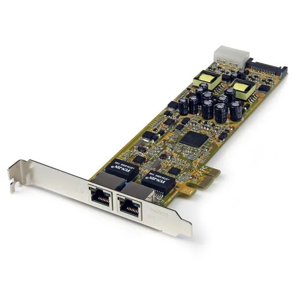StarTech DUAL PORT GIGABIT NETWORK CARD/IN — karta sieciowa