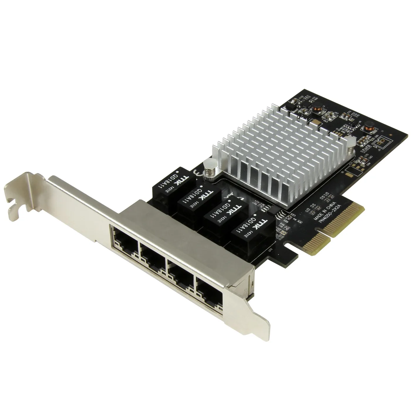 StarTech 4-PORT GIGABIT NIC - PCIE/CARD W/ INTEL I350-AM4 CHIP PCIE — karta sieciowa