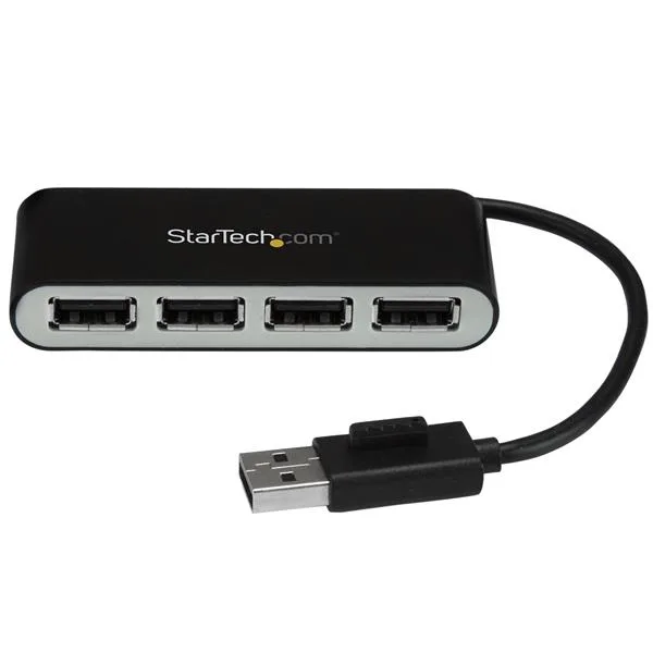 StarTech 4 PORT PORTABLE USB 2.0 HUB — hub USB