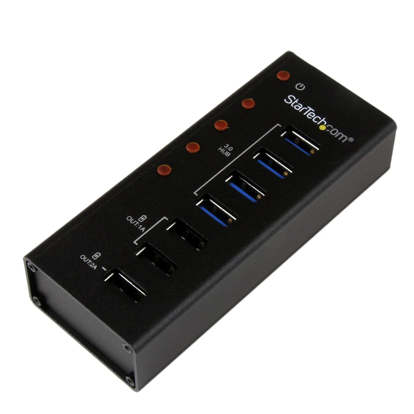 StarTech 4PT USB3 HUB PLUS 3 CHARGE PTS — hub USB