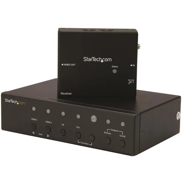 StarTech VGA DP + HDMI OVER CAT5 SWITCH/HDBASET EXTENDER SWITCH-4K — kabel HDMI