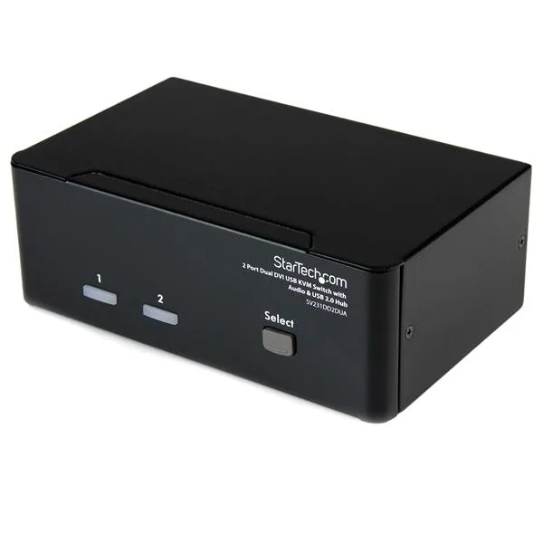 StarTech 2 PORT DUAL DVI USB KVM SWITCH/IN — przełącznik KVM