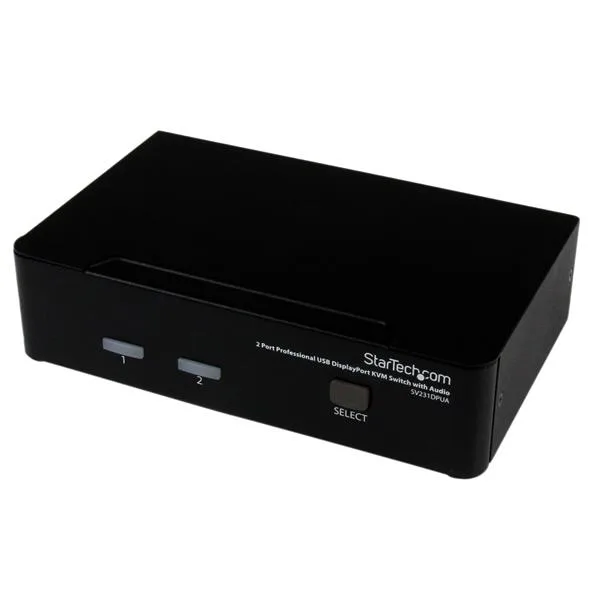 StarTech 2 PORT DISPLAYPORT KVM SWITCH/IN — przełącznik KVM