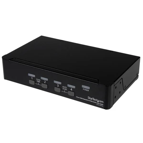 StarTech 4 PORT DISPLAYPORT KVM SWITCH/IN — przełącznik KVM