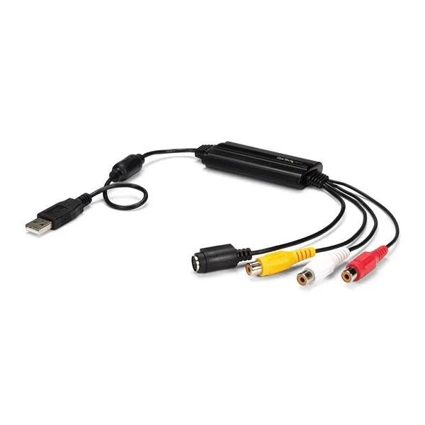 StarTech USB VIDEO CAPTURE ADAPTER/S VIDEO/COMPOSITE TO USB ADAPTER — kabel do monitora