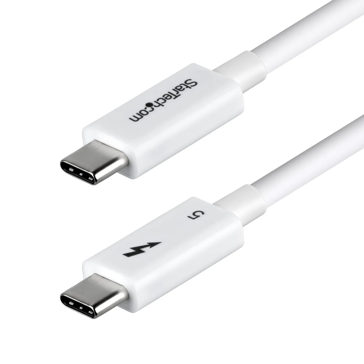 StarTech 80CM THUNDERBOLT 5 CABLE WHITE/80GBPS/120GBPS/8K 60HZ/240W - WH — kabel USB