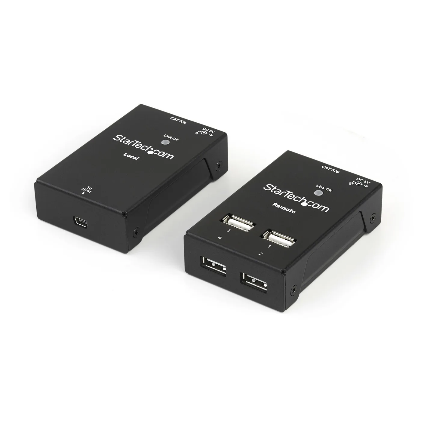 StarTech 4 PORT USB 2.0 EXTENDER/130FT OVER CAT5 - 165FT W/ CAT6 — hub USB