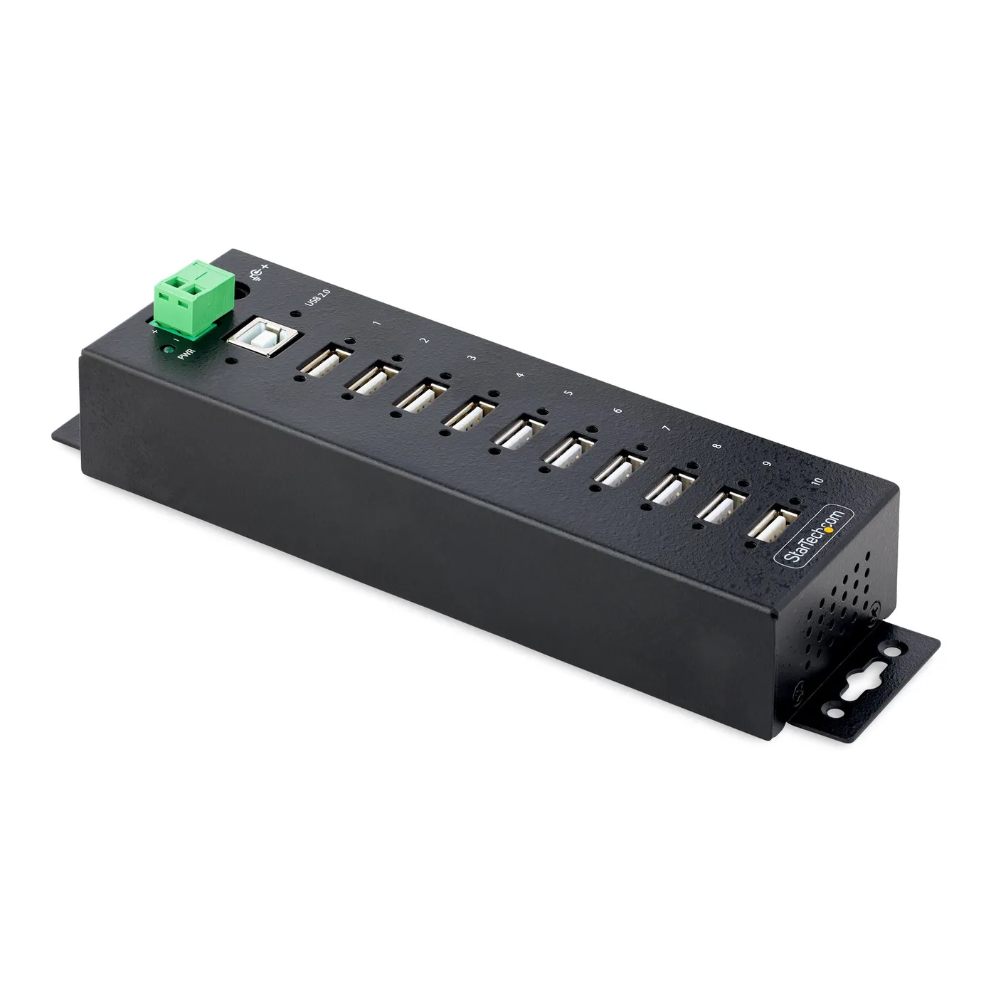 StarTech INDUSTRIAL USB 2.0 HUB/PORT USB HUB 10-PORT HUB — hub USB