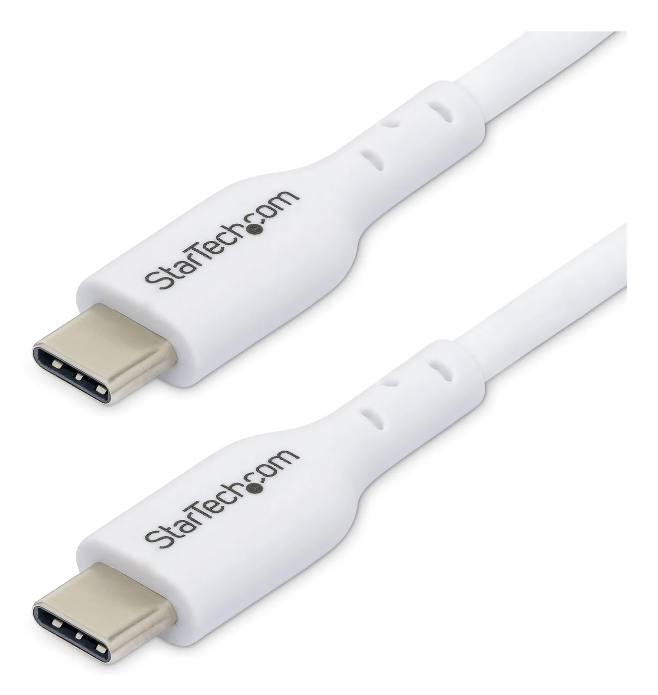 StarTech 1M WHITE USB-C CHARGING CABLE/60W POWER DELIVERY M/M TYPE-C — kabel USB